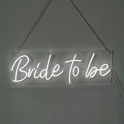 Bride to be Neon Lights Sign 02