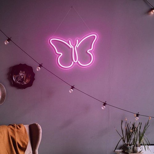 Butterfly neon sign 02