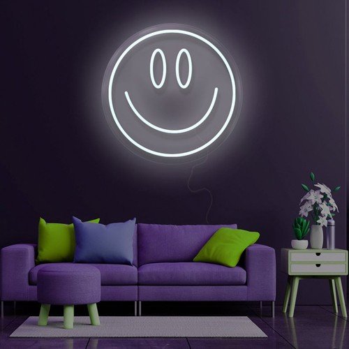 Emoji Smile Neon Sign 03