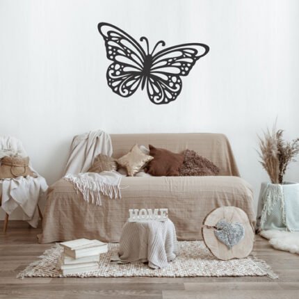 Wooden Butterfly Cut Out Wall Art