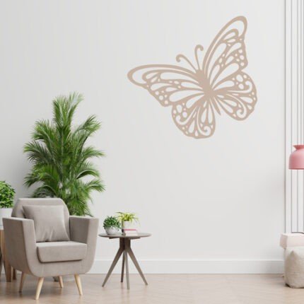 Wooden Butterfly Cut Out Wall Art B 1