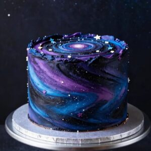 Celestial Galaxy Cake