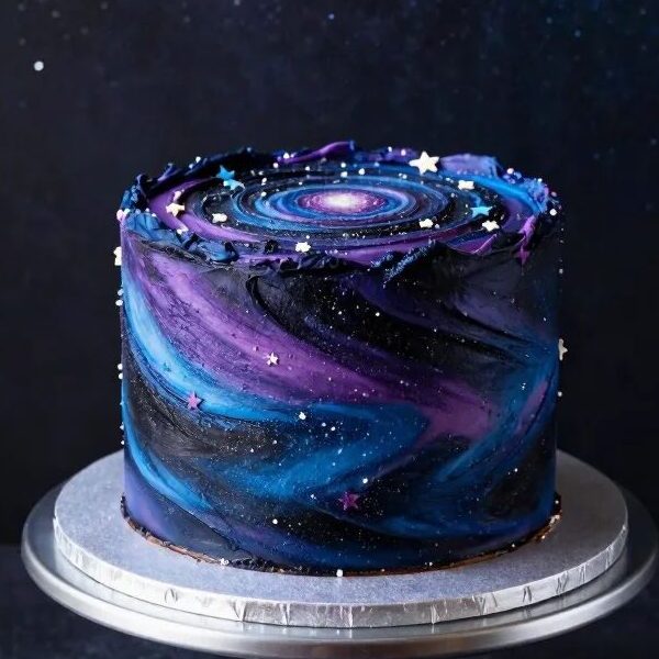 Celestial Galaxy Cake