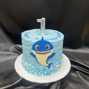 Baby Shark Wave Cake - 1kg