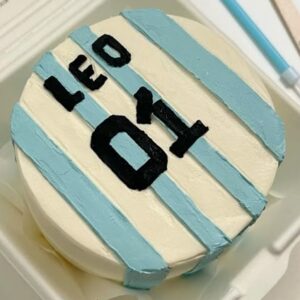 Messi Fan Jersey Cake