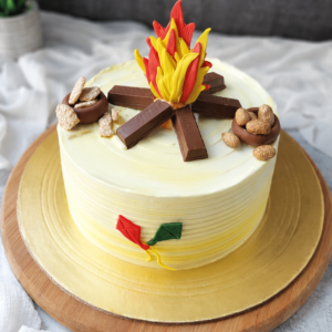 Happy Lohri Cake - 1.5 Kg