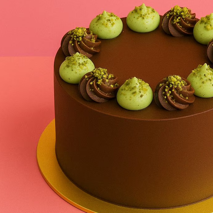 Chocolate-Pstachio-Cake