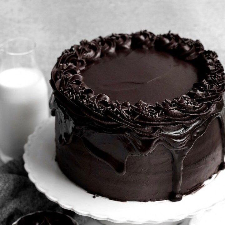 Decadent Triple Chocolate Layer Cake Recipe from Lane and Grey Fare