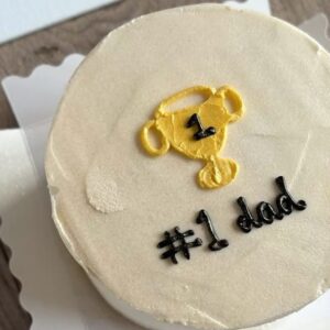 Minimalist Father's Day Cake