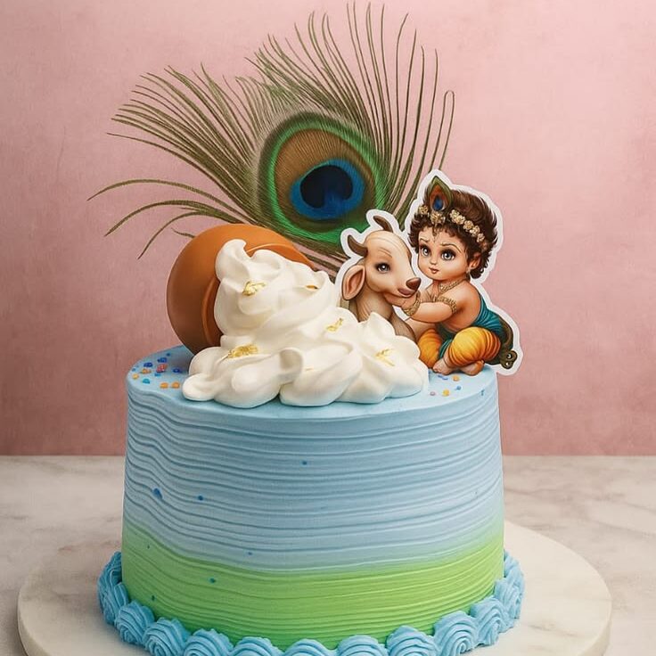 Janamashtami Cake