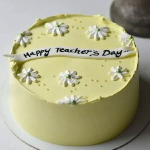 Teacher's Day Gratitude Cake