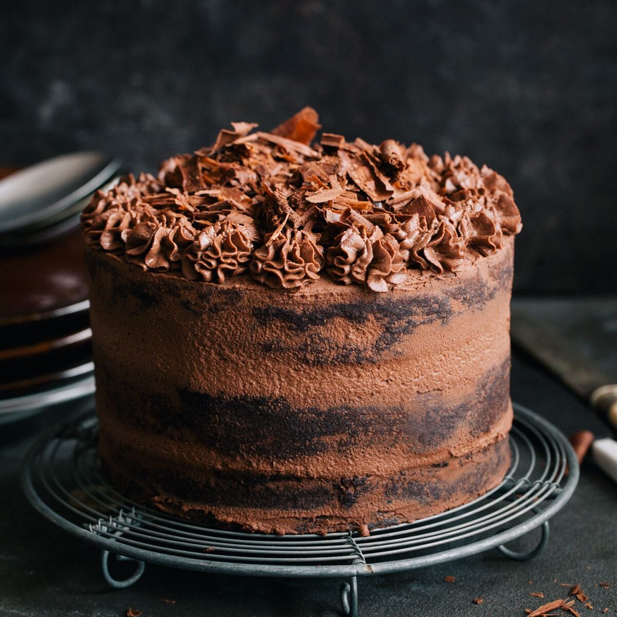 Naked Chocolate Cake