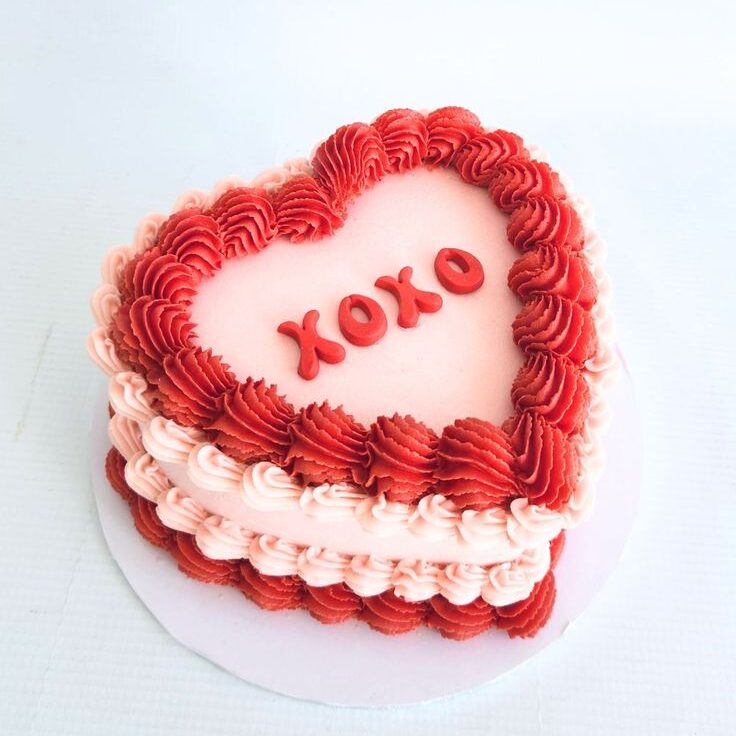 Retro Heart Red