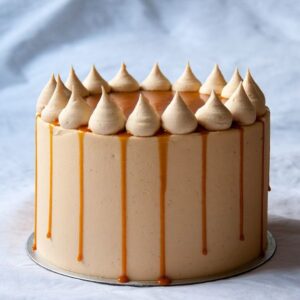 Classic Salted Caramel Espresso Cake
