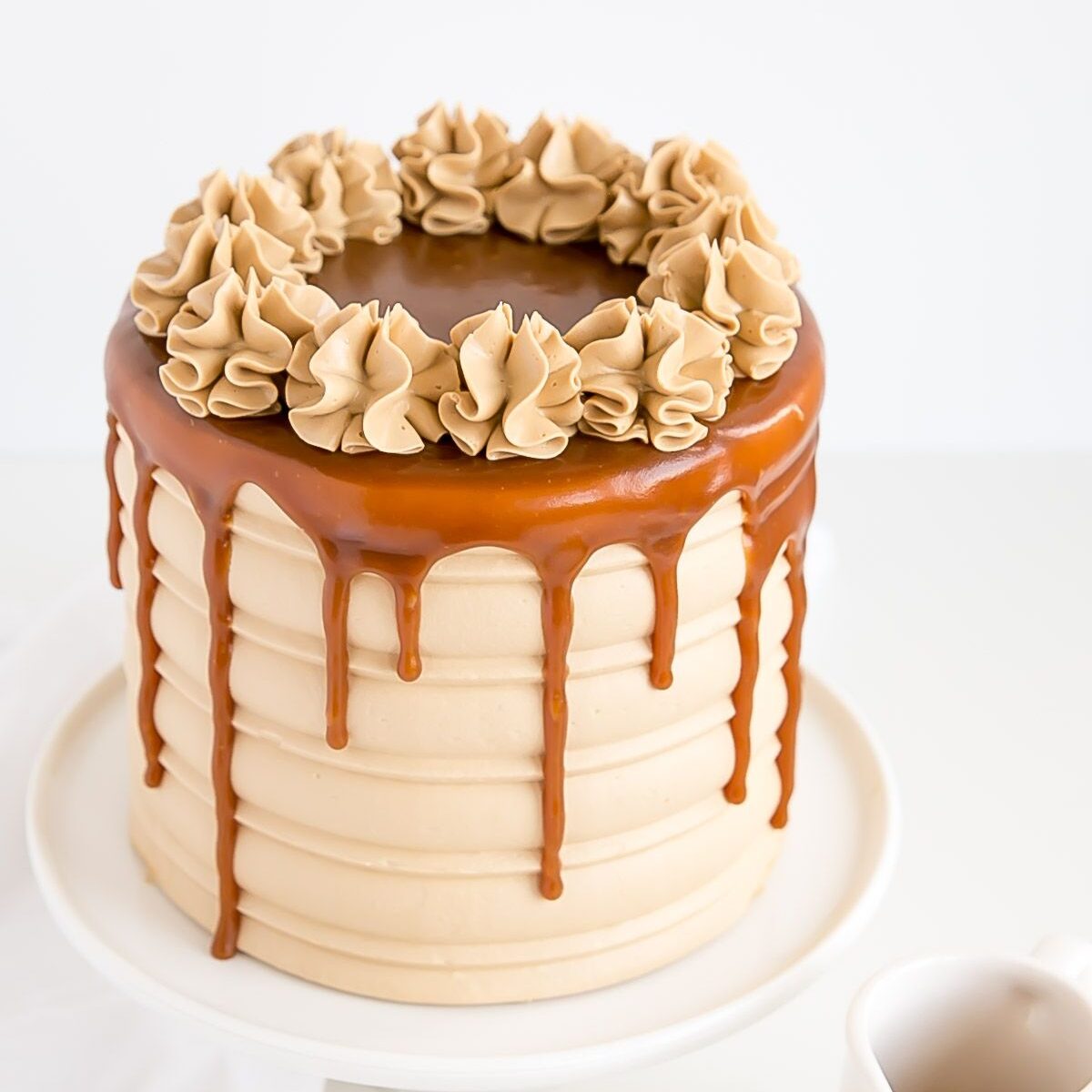 Salted Caramel Drip Cake