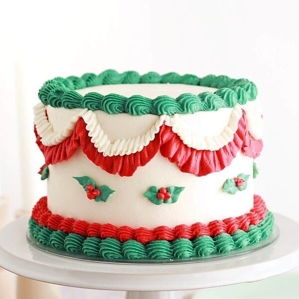 Christmas Ambrosia Cake