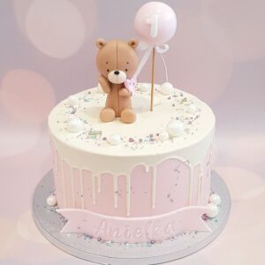 Baby Girl Birthday Cake - 1.5 Kg
