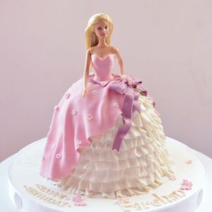Magical Blush Barbie Cake - 3 Kg