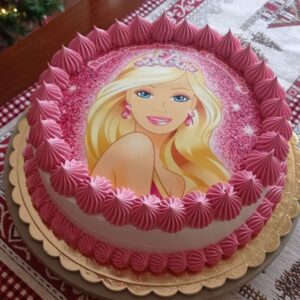 Barbie Premiere Poster Cake