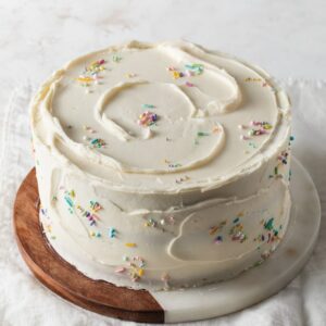 Confetti Shore Textured Cake