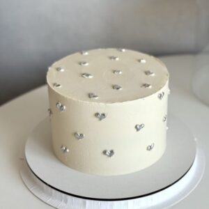 Silver Romance Pearl Cake