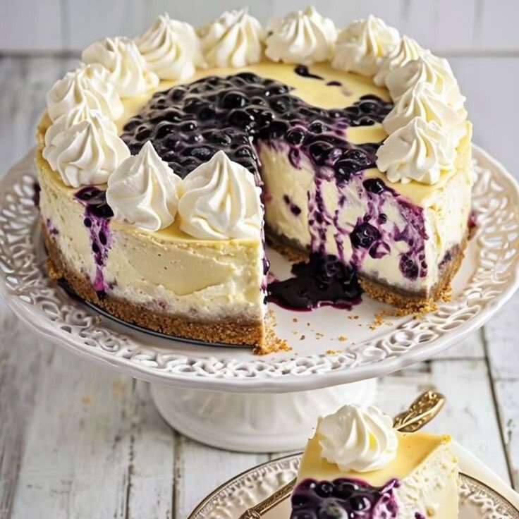 blueberry cake