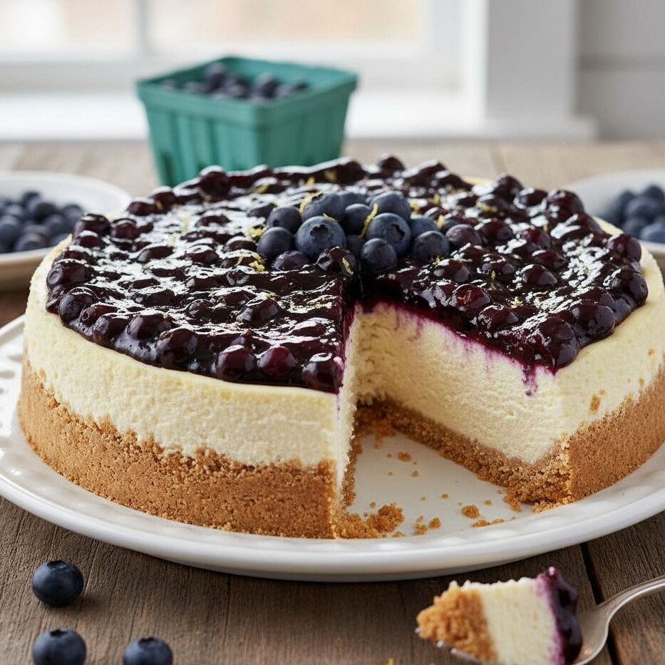 blueberry cheesecake