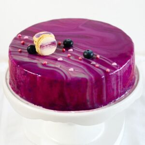 Glazed Blueberry Cheesecake