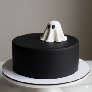 Haunting Halloween Chocolate Cake