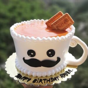 Chai Lover Dad Cake