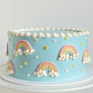 Rainbow Cakes