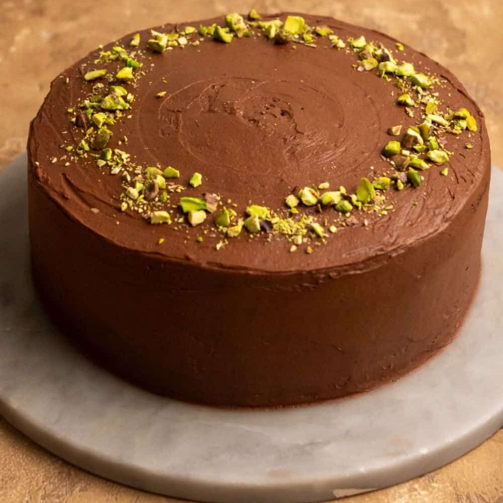 choco pista cake