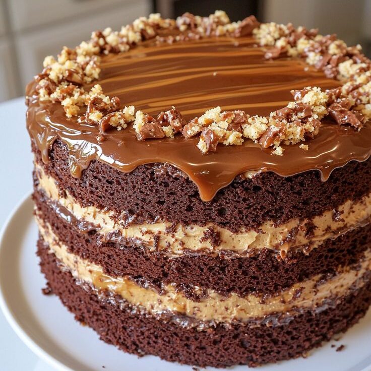 chocolate butterscotch cake