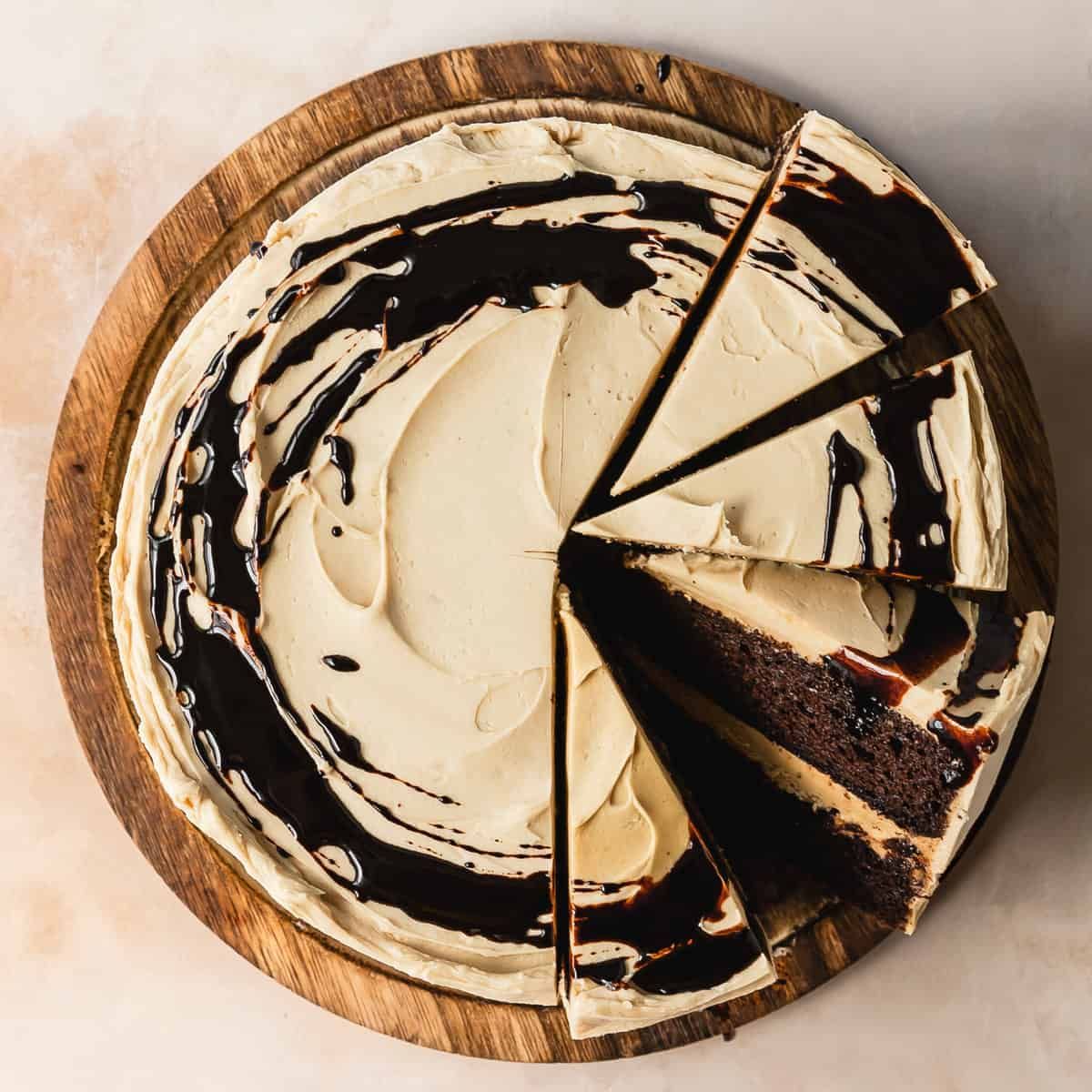 chocolate coffee cake
