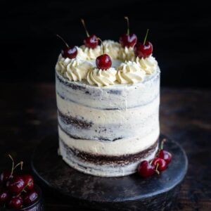Naked Black Forest Cake
