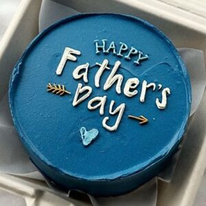 Midnight Blue Father's Day Cake