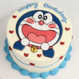 Doraemon Cartoon Birthday Cake