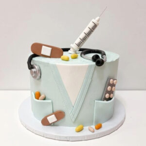 Doctor’s Scrub Essentials Cake