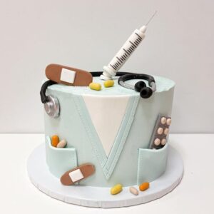 Doctor’s Scrub Essentials Cake