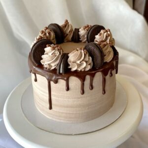 Oreo Coffee Chocolate Drip Cake