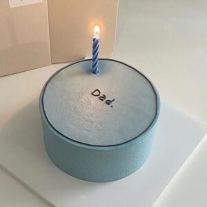 Minimalist Comic Dad Cake