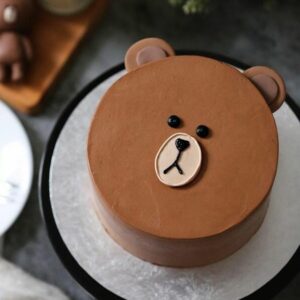 Brown Bear Cake
