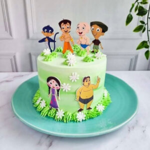 Chhota Bheem and Friends Meadow Cake