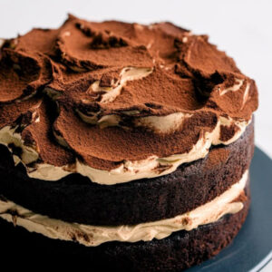 Tiramisu Chocolate Layer Cake