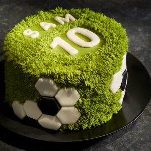 Football Turf Cake