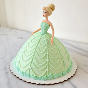 Magical Sage Barbie Cake