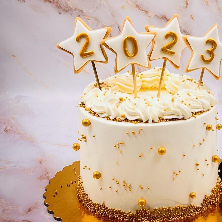 happy new year cake