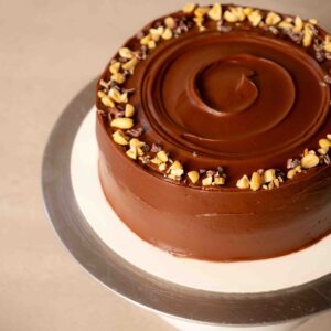 Hazelnut Truffle Cake