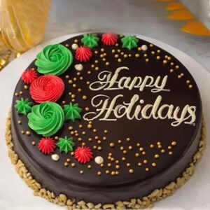 Christmas White Chocolate Cake - 2kg