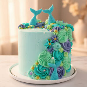 Ocean Mermaid Cake